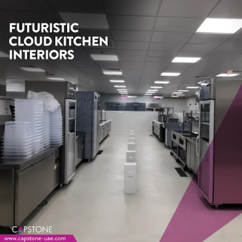 Cloud kitchen Interior Fit Out Contractors in Dubai | Capstone