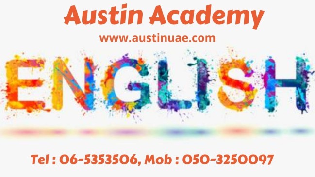 English Classes in Sharjah with Best Discount  0503250097