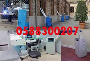 Rent desert air conditioners, tent air conditioners, Misting fans for rentals in Dubai.