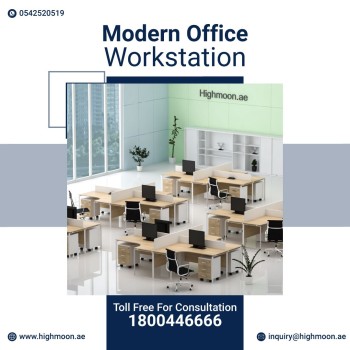 Modern Office Workstation Design | Trendy, Ergonomic & Stylish