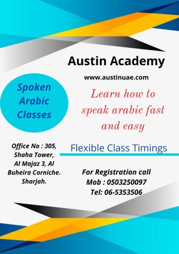 Arabic Classes in Sharjah with Best Offer 0503250097