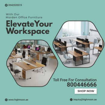 Elevate Your Workspace with High-Quality Office Furniture Dubai from Highmoon					