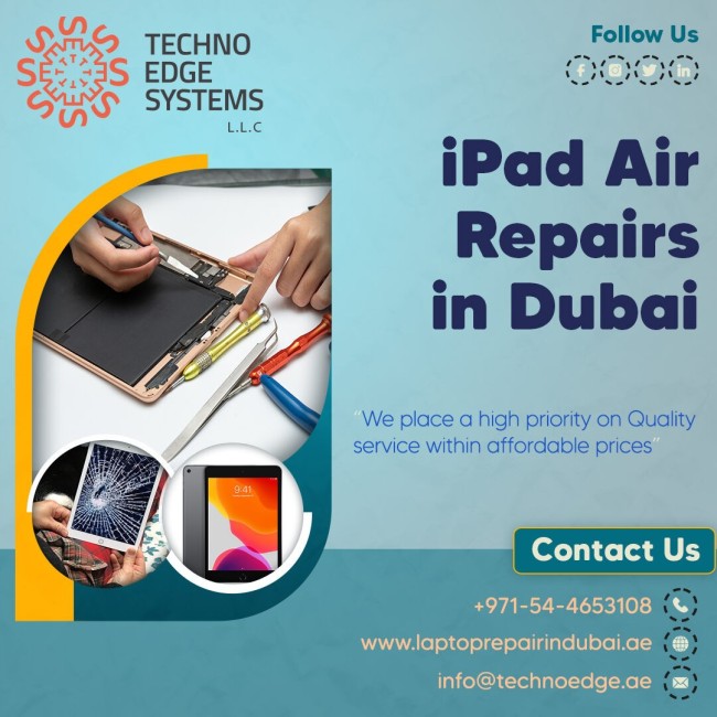 Have Your Complete Services For IPad Air Repair Dubai 