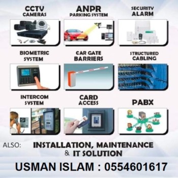 CCTV, Telephone. Door Access, Intercom, Networking Solution