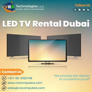 Latest LED TV Hire Solutions for Meetings in UAE
