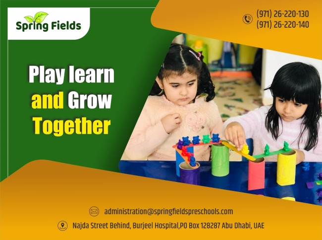 Best Play School in Abu Dhabi - Spring Fields