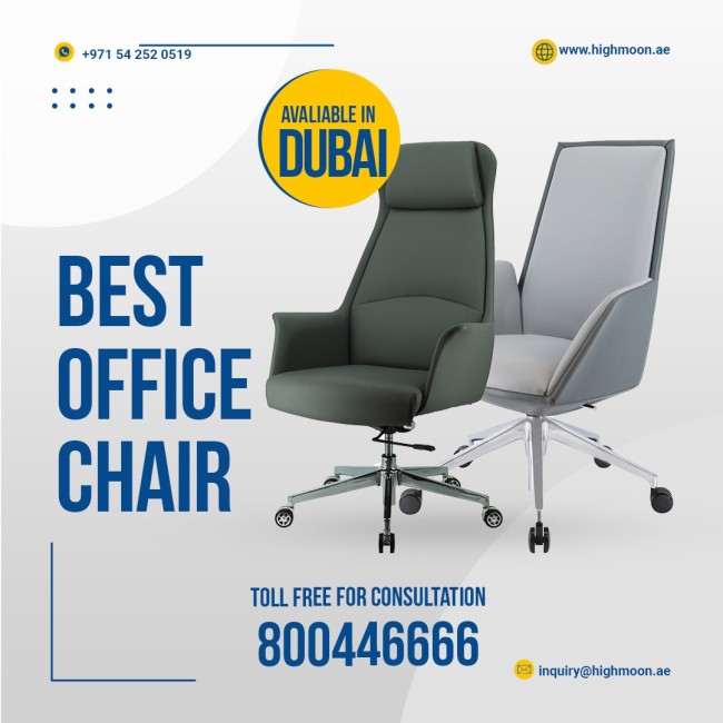 Get the Best Office Chair Supplies Dubai with Highmoon Office Furniture Manufacturer and Supplier
