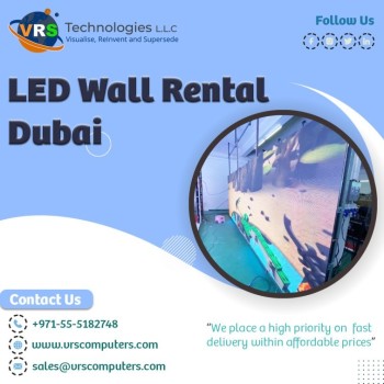 Seamless LED Video Wall Rentals for Events in UAE