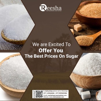 Best Offer for Wholesaler high-quality sugar - Reesha General Trading UAE