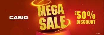 Mega Sale - Celebrate And Save Up To 50% Off On CASIO Watches