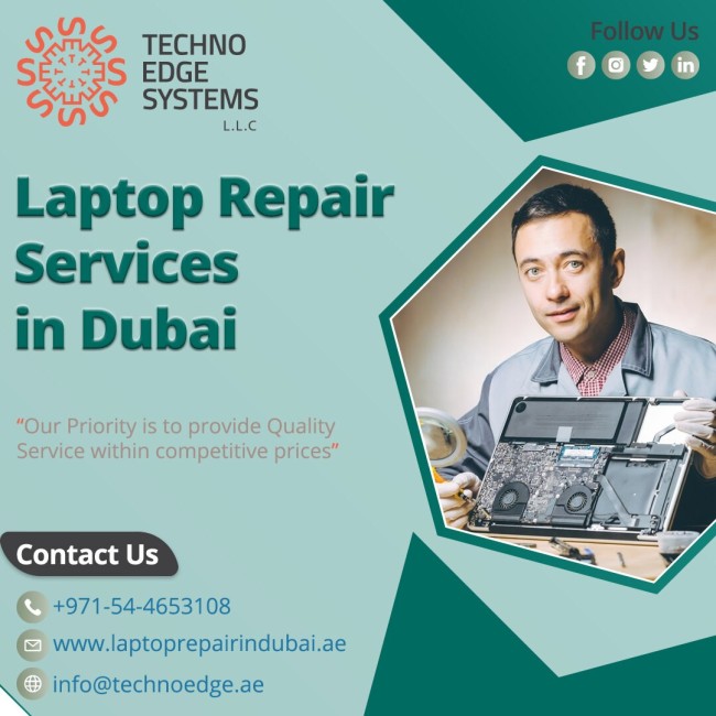 Branded Laptop Repair Services In Dubai