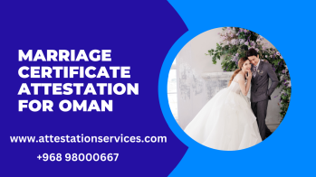 Marriage Certificate Attestation  in Oman