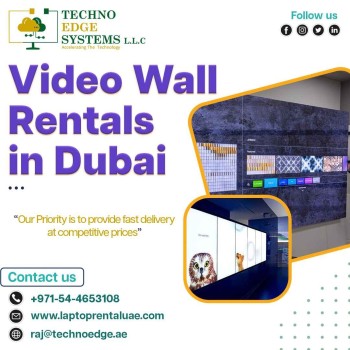Techno Edge Systems Offers Video Wall Rental in Dubai