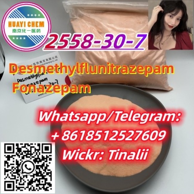 Low price 2558-30-7 Desmethylflunitrazepam, Fonazepam 
