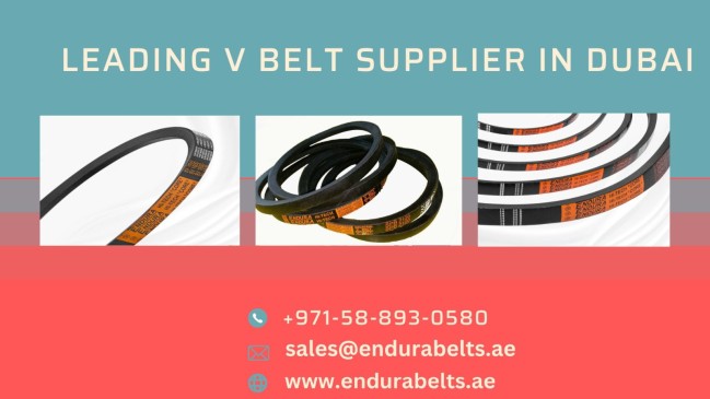 Leading V Belt Supplier in Dubai