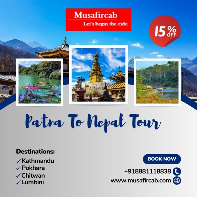 Patna to Nepal Tour Package, Patna to Nepal Road trip