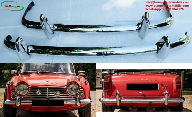 Triumph TR4A, TR4A IRS, TR5, TR250 (1965-1969) bumpers.