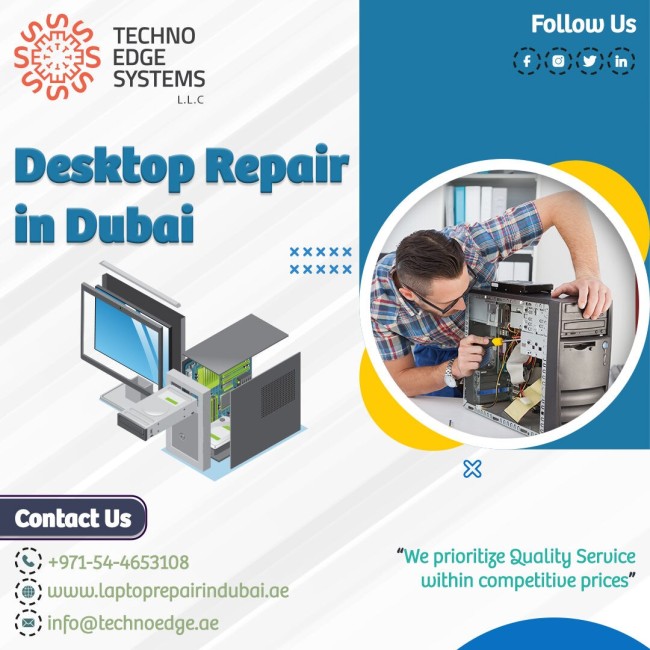 Consistent Services Of Desktop Repair Dubai 