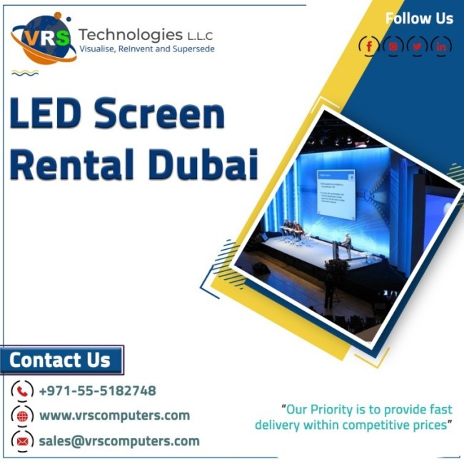 Top Brand LED Display Screen Rentals in UAE