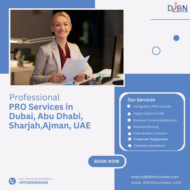 PRO Services in Dubai, Abu Dhabi, Sharjah, Ajman, UAE
