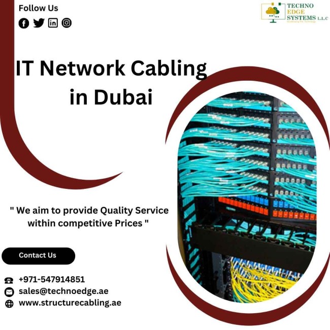 Customised IT Cabling Services in Dubai for Organisations
