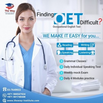 Find Top Rated OET Training Course in Sharjah