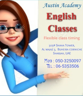 English Language Classes in Sharjah with Great Offer 0503250097
