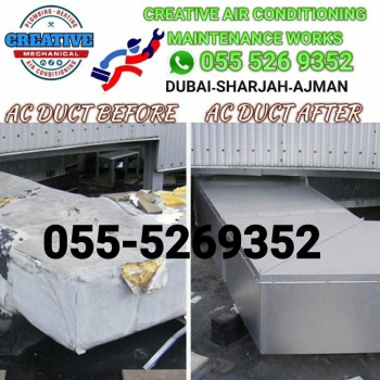 duct ac installation repair cleaning service ajman 055-5269352