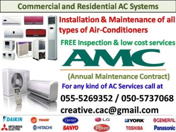 central duct ac repair cleaning installation ajman 055-5269352