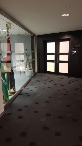 Close to Metro| Spacious | Best Location Furnished operational Office for rent in park place tower sheikh zaye