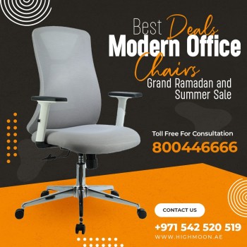 Best Deals Modern Office Chairs Ramadan and Summer Sale-Highmoon Office Furniture