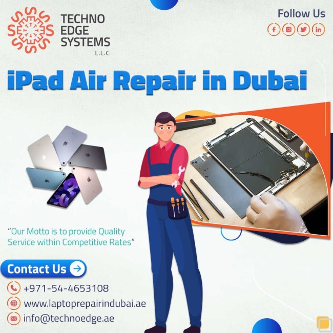 Have a Quick Ipad Air Repair Dubai Services 