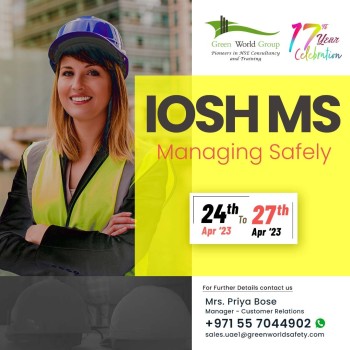 Enroll IOSH MS Course in UAE