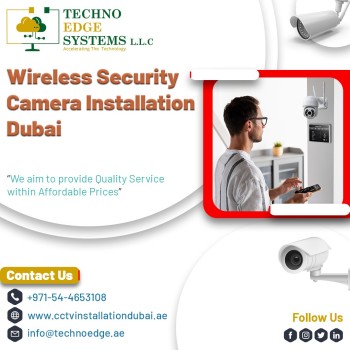 Think About Wireless Security Camera Installation in Dubai for Business.