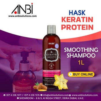 HASK Keratin Protein Smoothing Shampoo 1L