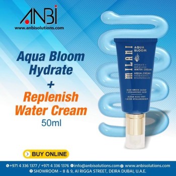 MILANI Aqua Bloom Hydrate + Replenish Water Cream 50ml