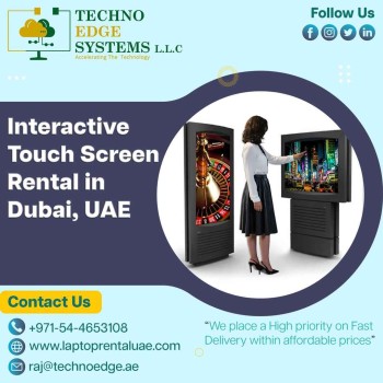 Touch Screen Rental in Dubai for Affordable Price 