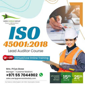 Enroll ISO lead auditor Course in UAE