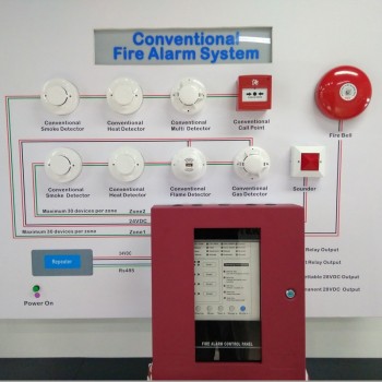 16 zones conventional fire alarm control panel shop now
