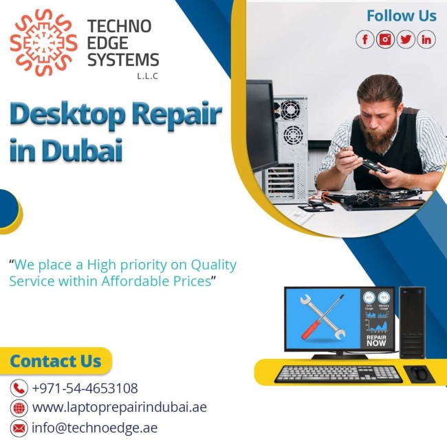 Services for Desktop Repair in Dubai with Authentic Results