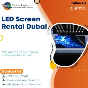 Lease Indoor or Outdoor LED Display Screens in UAE