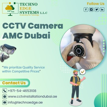 CCTV Camera AMC Dubai from Techno Edge Systems L.L.C.