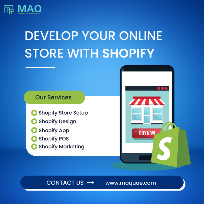 Shopify Agency | Dubai, Abu Dhabi, UAE | MAQ Computer Services