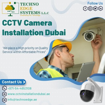 Find Here Various Types of Branded CCTV Camera Installation in Dubai.
