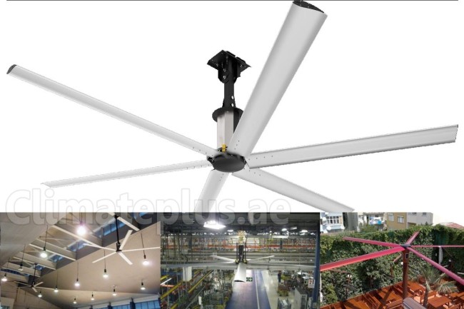HVLS UAE  High-volume low-speed fans specialists