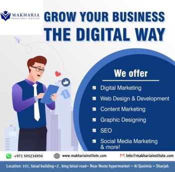 DIGITAL MARKETING course at Makharia Call -0505234950