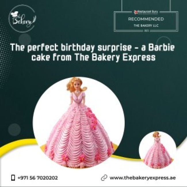 Barbie Doll Birthday Cake Al Quoz - The Bakery Express
