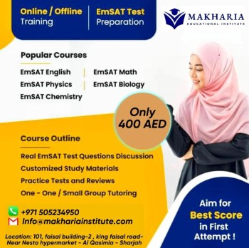 : EmSAT Courses , All Subject Classes Offline Call -0568723609