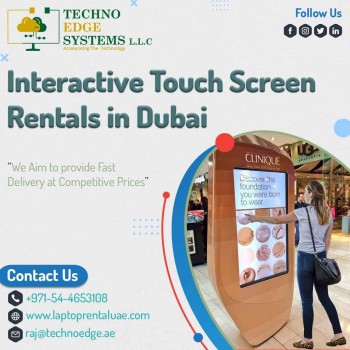 Huge Selection Of Touch Screen Models For Rental in Dubai