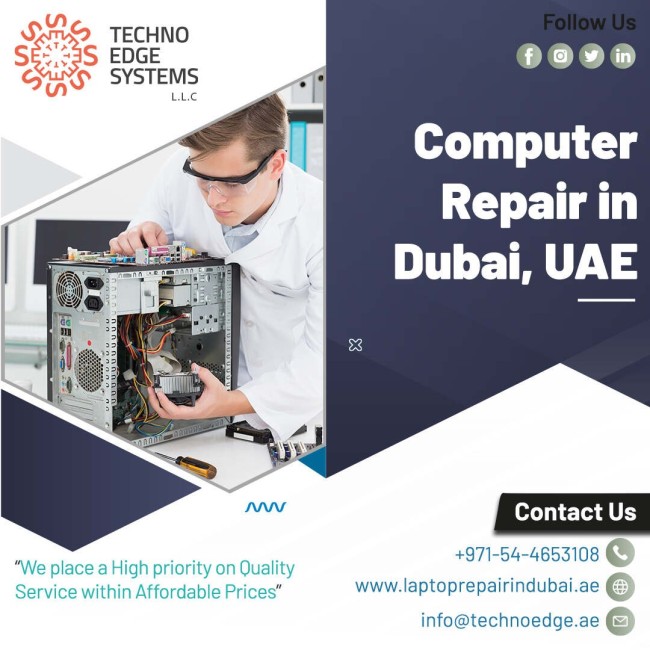 Enhancive Services of Computer Repair Dubai 